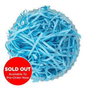 Pale Blue Shredded Paper